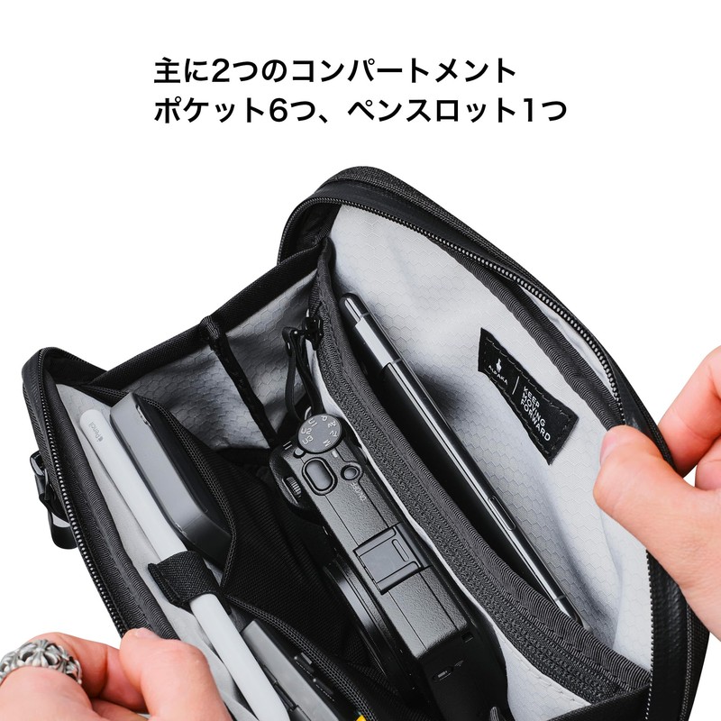 ALPAKA Elements Tech Case Mini Axoflux 600D Tech Case, Sling