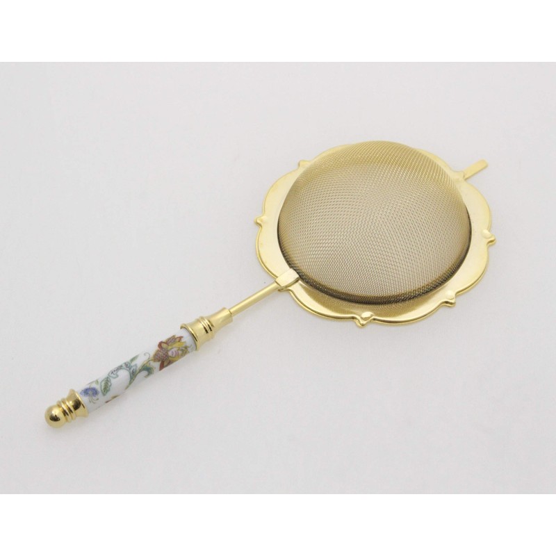 Castle Enterprise MINTON Haddon Hall Tea Strainer, Made in Japan,