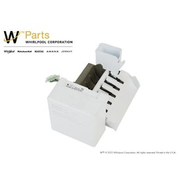 Whirlpool WPW10190961 Genuine OEM SxS Refrigerator Ice Maker Assembly Replacement Part - Replaces W10122503, 2212352, 2212353, W10190961
