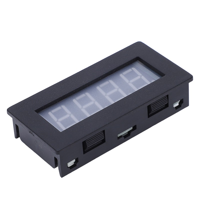 4 Digit LED Display Tachometer Multifunctional RPM Rotation Speed Tester