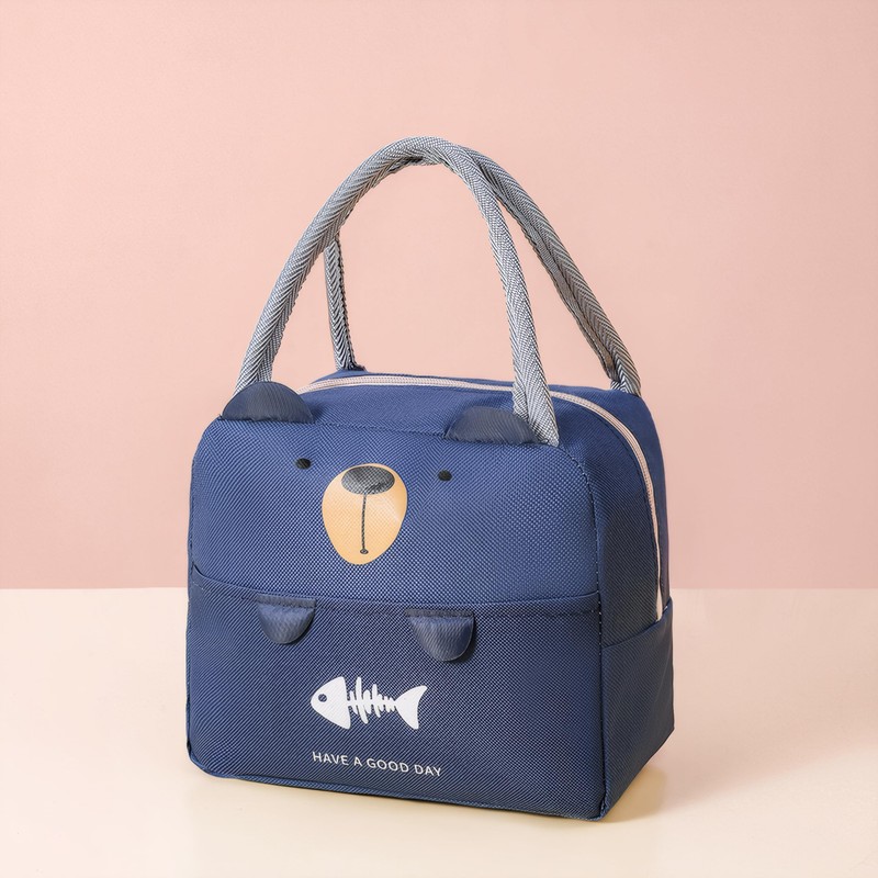 Kintiva Insulated Lunch Bag for Women, Thermal Tote with Front