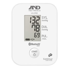 A&D Medical UA-651BLE Connected Blood Pressure Monitor with AFib Screening