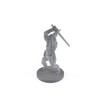 Dragonborn Barbarian with Sword Tabletop DND Gaming Miniature