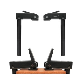 2 Pieces Extra Large MFT Retaining Clamps, Desktop Quick Hold Clamp, Adjustable Quick Fixed Clamp, Aluminium Alloy Tabletop Quick Clamps for Wood Carving, Milling, Grinding (20 mm)