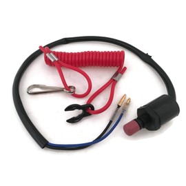 Yamasco Stopswitch Box Stop Switch Box Lanyard Cord Fit Tohatsu Nissan Outboard 3t5-06830-0 2/4 Stroke