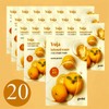Goodal Yuzu Mask Pack Vitality-recharging citron-filled mild mask 20g, 20 pieces, daily pack, 20gx20 pieces / 구달 유자 마스크팩 생기충전 유자가득 순한 마스크 20g 20개 하루한장 데일리팩 20gx20개