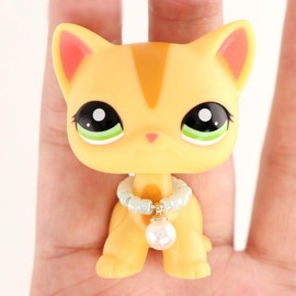 diylpshome miniature shorthair cat kitten toy pet figure cat and dog kids gift:_shorthair cat #1905