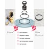 Jsyfcfc Pool Pump Seal Kit, Part No. 17351-0101S 350336 351446