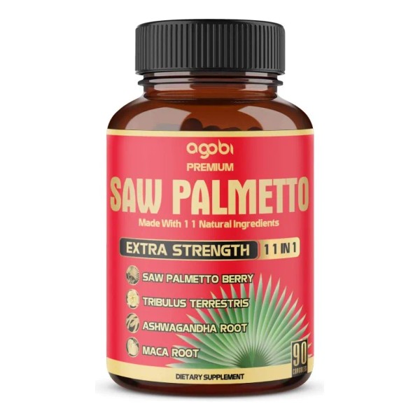 Saw Palmetto 11en1 5300mg Prostata Sana Energía 90 Americano Sabor