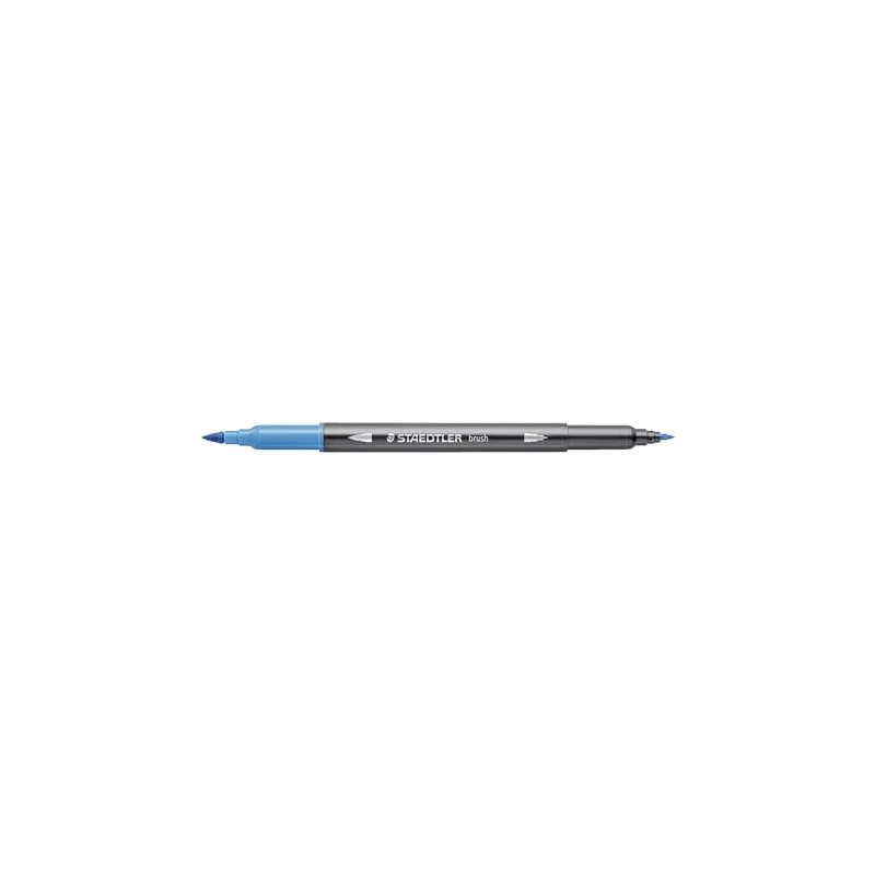 STAEDTLER Watercolour Design Journey 3001-34 Double Fibre Tip Pens Aqua