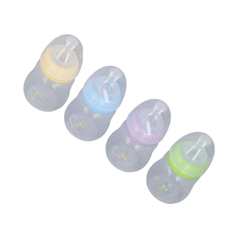 Baby Bottle Gift Set Colorful 6 Oz PP Boys Girls