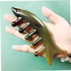 Baluue Scalp Massager Comb Comb Detangler Hair Massage Tool Resin