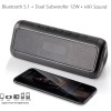 Solar Bluetooth Speaker, Wireless Waterproof Bluetooth Speaker