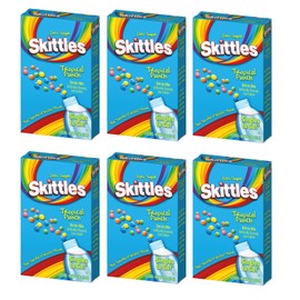 Skittles Singles To Go Drink Mix, Tropical Punch, 6 pack, 6 count boxes