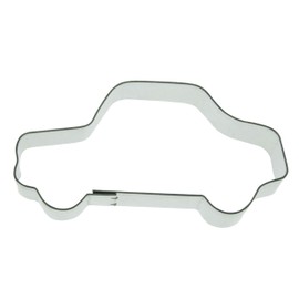 Staedter Car Shape Cookie Cutter, Stainless Steel, 6 cm