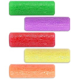 Aligner Chewies for Tray Seaters,Dental Teeth Chewies,5Pcs Chompers Aligner Trays(Mint,Orange,Grape,Lemon,Strawberry)