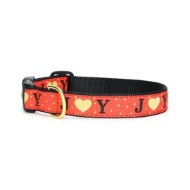 Up Country Dog Collar - Joy (Medium Wide - fits Necks 12-18")