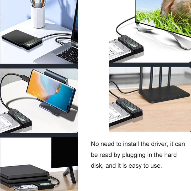 Hard Drive Reader,Hard Drive Dock External Hard Drive Reader |