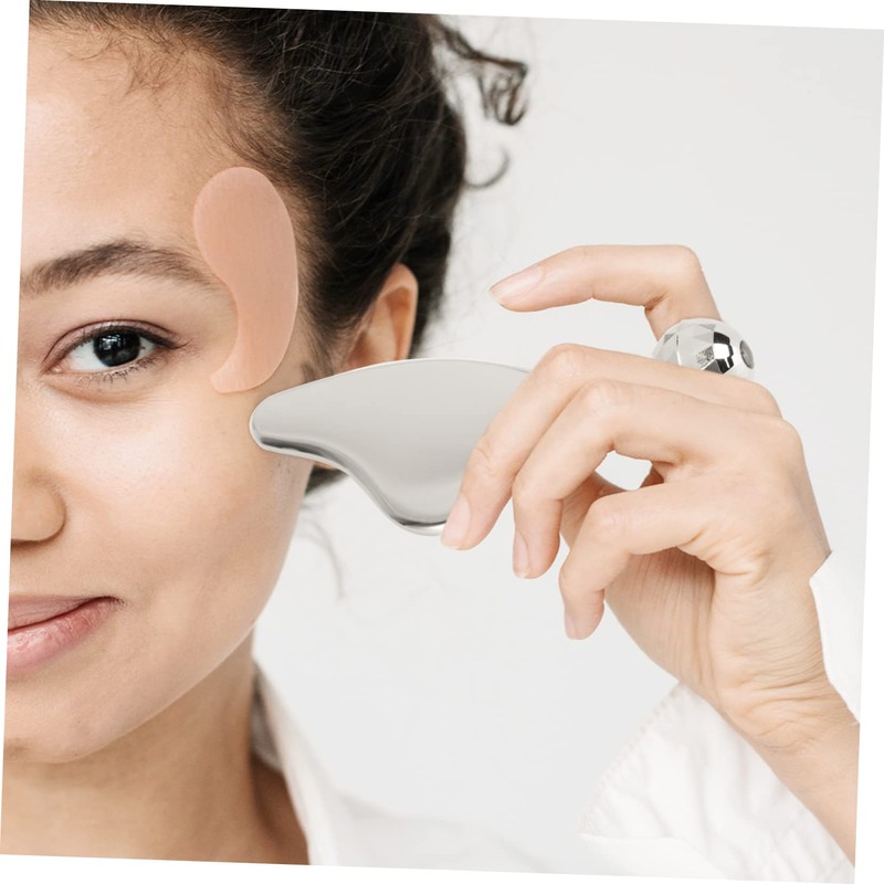 minkissy Pcs Wrinkle Facial Massager Rolling Gua Sha Smooth Zinc