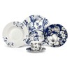 Bone China Dinnerware Set of 20 for 4 pers., Plates