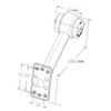 MASO SIDE LIGHT 2X 8 LED SIDE OUTLINE STALK MARKER