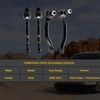 4pc Front Outer Inner Tie Rod End Kit ES800824 ES800825