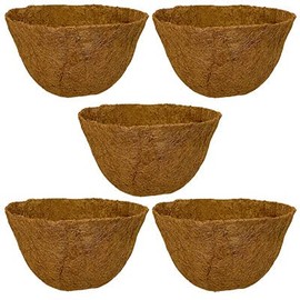 Gardman Coco Liner for Cauldron and Blacksmith Baskets, 16", Pack of 5