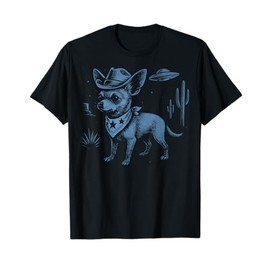 Cowboy Chihuahua UFO T-Shirt