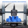 ELEGOO Filamento PLA 1,75 mm 1KG Rojo, Filamento Impresora 3D,