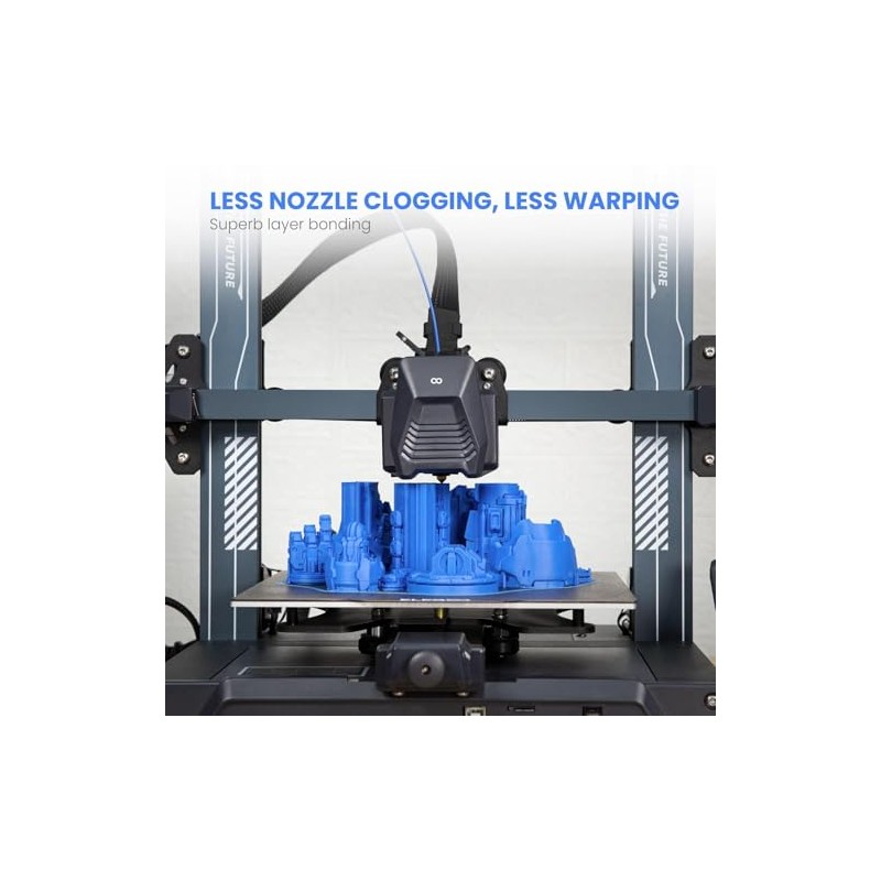ELEGOO Filamento PLA 1,75 mm 1KG Rojo, Filamento Impresora 3D,