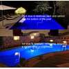 QCYYQYT LED Pool Lights for Inground Pool 120V 65W Blue