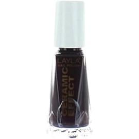 Layla Cosmetics 1243R23-005 Ceramic Effect Nagellack - violet storm, 1er pack (1 x 0.01 l)