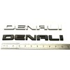 3pcs Denali Nameplate Emblems Badge Replacement for Gm 07-16 Yukon