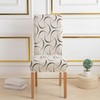 HZDHCLH Chair Covers Slipcovers 4/6 PCs Stretch Removable Washable Short