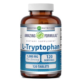 Amazing Nutrition L-Triptófano 1000 mg – 120 Tabletas