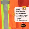 Pioneer Hi Vis Tear-Away Safety Vest - Lightweight Mesh Back