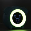 Kids Digital Alarm Clock with Wake Up Light Cute Dog