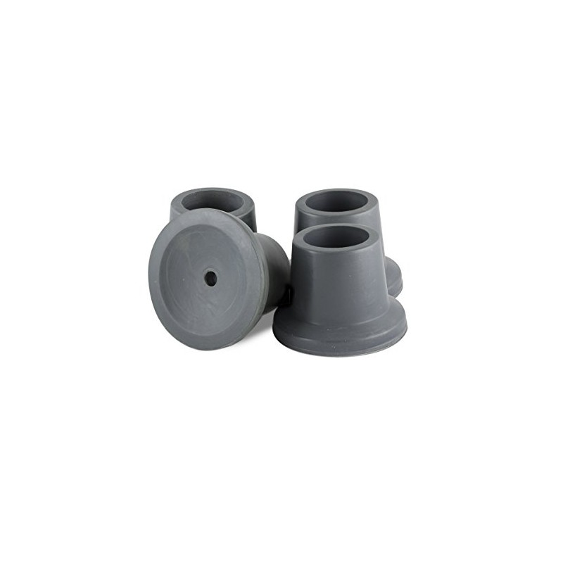 Essential Medical Supply Wide Rubber Replacement Tips for Shower Benches,