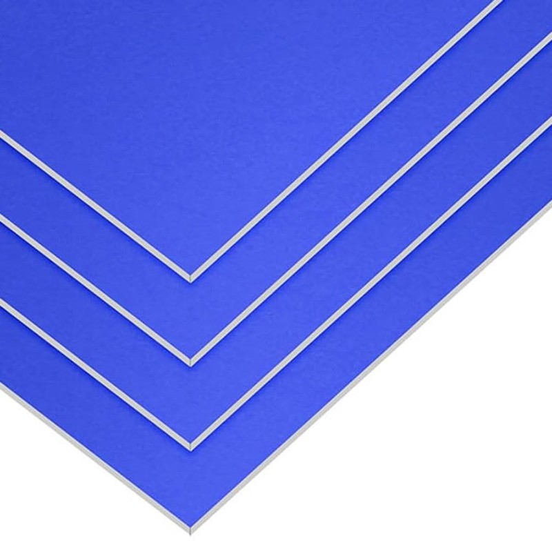7x5x1/32inch Anodized Aluminum Sheet, 10Pcs Metal Rectangle Aluminum Plate 0.8mm