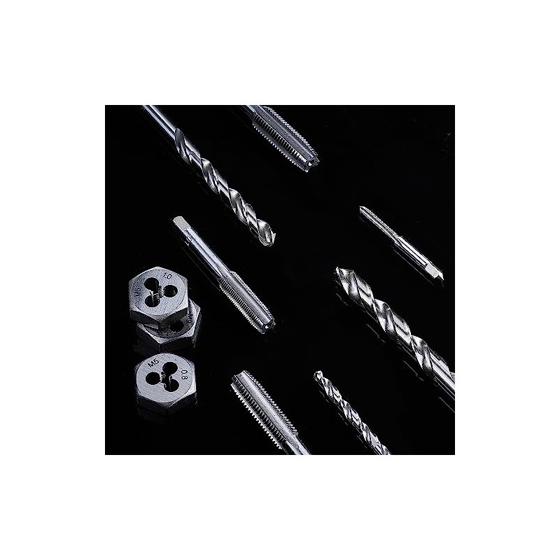 toolant M11 x 1.5 Tap and Die Set with 9.5mm