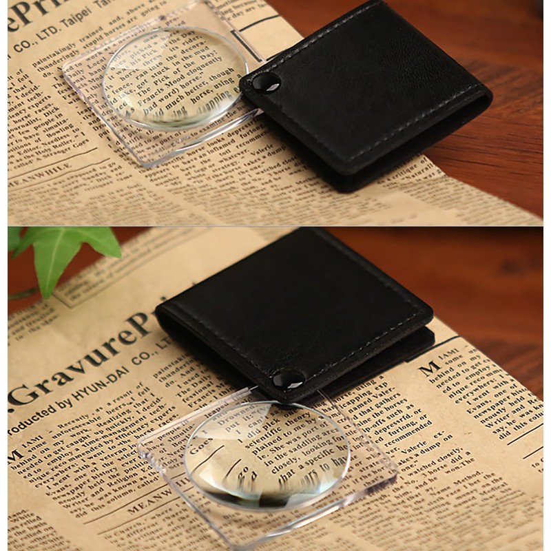 WJINNG 5-Pack (2 Magnifying Sheets for Reading 5x7 + 2