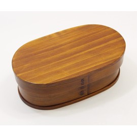 Castle Enterprise, Natural Wood Absorbs Moisture and Eat Deliciously, Lacquer, Handmade Magewappa Bento Box, Lacquer (Urushi) Coating