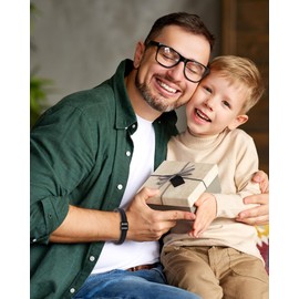 BOCHOI Vatertagsgeschenke für Papa Lederarmband Herren atertag Geschenk von Geschenke für Männer Geburtstag Papa Geschenk Weihnachten Weihnachtsgeschenke für Papa Idee