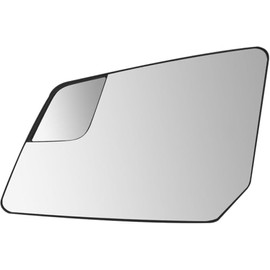 TOP-MAX Driver Side Mirror Glass Replacement For GMC Acadia Chevy Traverse 2013-2017 Left Rearview Exterior Mirrors Power Heated Wide-Angle with Backing Plate