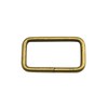 Wuuycoky 1.5" Inner Length Bronze Rectangle Rings Loop Ring No