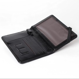 POXIADIV Passport Holder for Travel, RFID Passport Cover Wallet for Women Men, PU Leather Passport Book Card Holder Case with Pen, Travelling Essentials for Flying（Black）