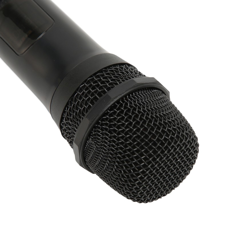 UHF Wireless Microphone 131ft Range Noise Reduction Handheld Dynamic Mic