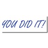 Acorn Sales - You Did It Rubber Stamp