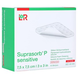 Suprasorb P Sensitive PU Foam Non-Boron 7.5 x 7.5