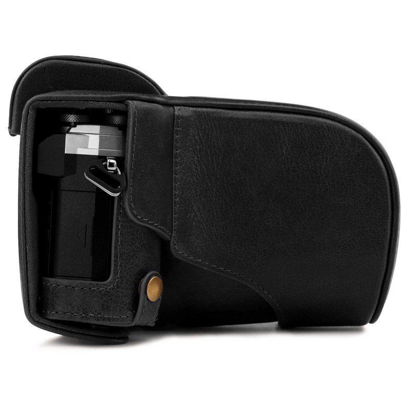 MegaGear MG1862 Ever Ready Genuine Leather Camera Case Compatible with